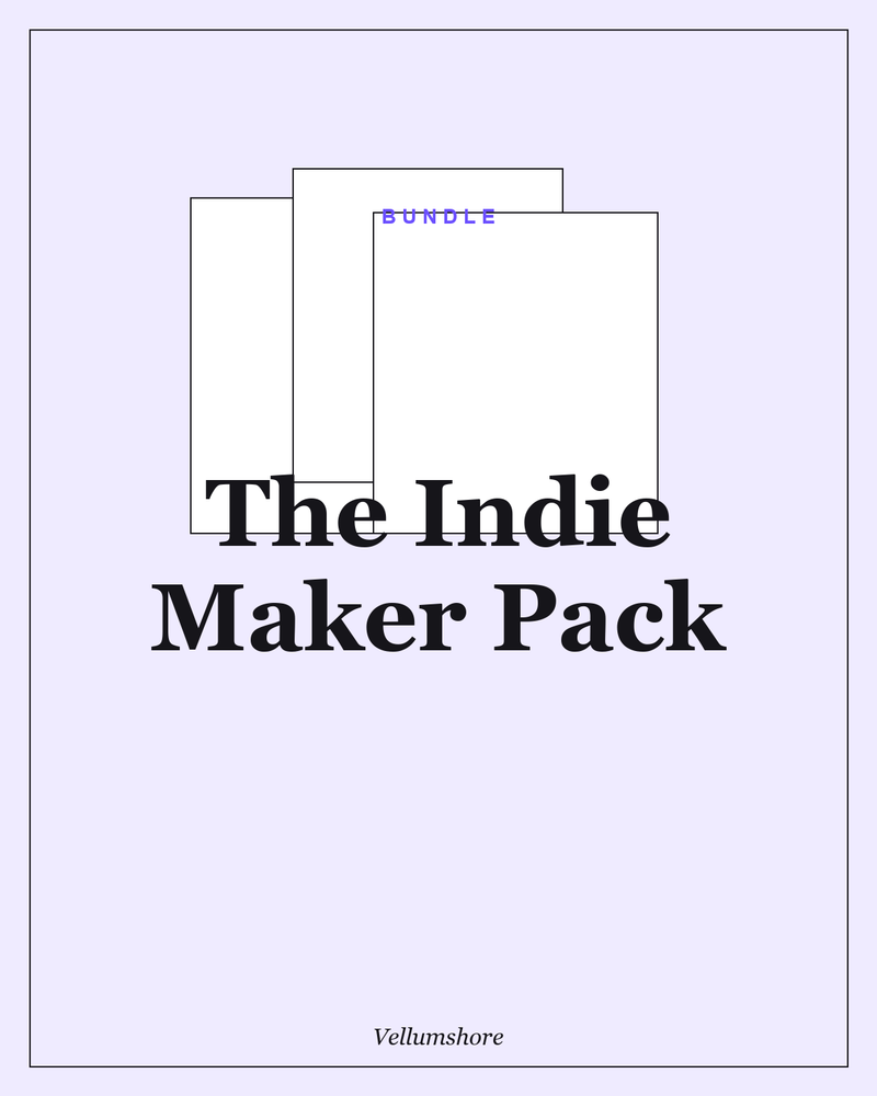The Indie Maker Pack