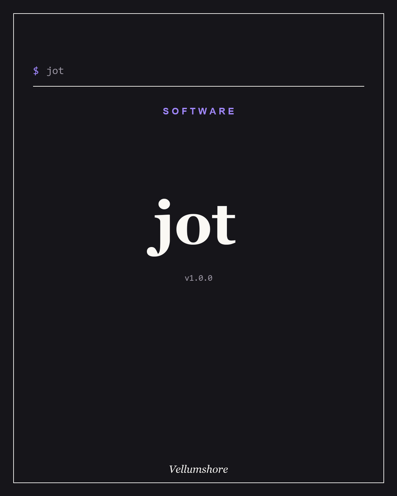 jot