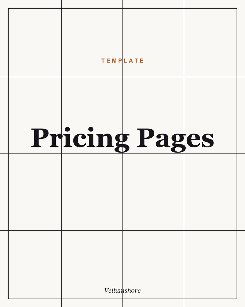 Pricing Pages